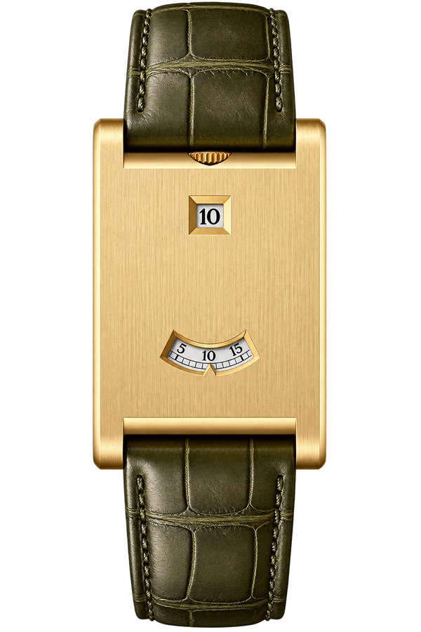 Cartier Tank à Guichets Yellow Gold