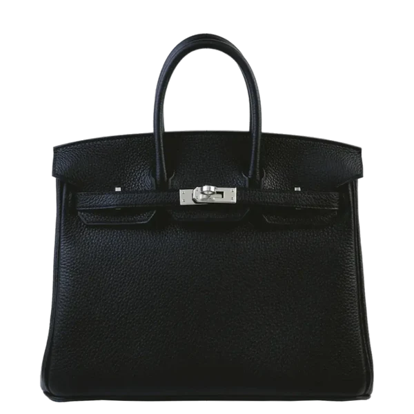 Hermès Birkin 25 Noir Togo Palladium Hardware Stamp K 2025