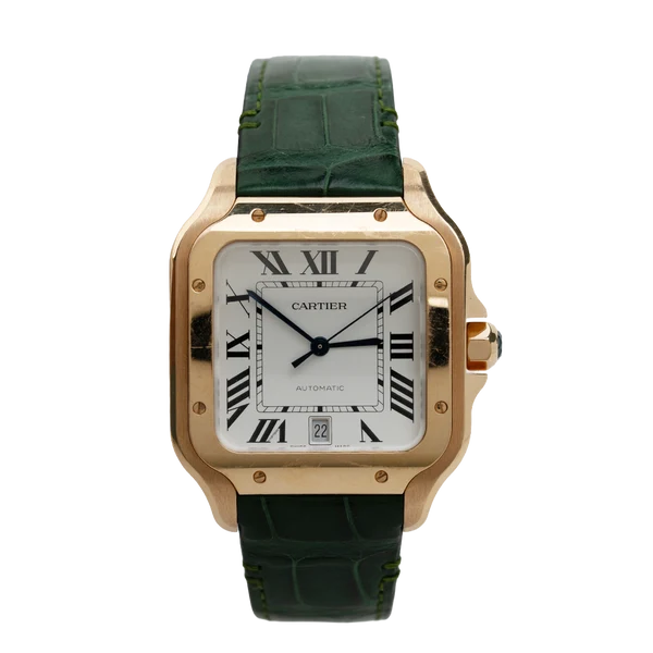 Cartier Santos De Cartier Rose Gold 40MM