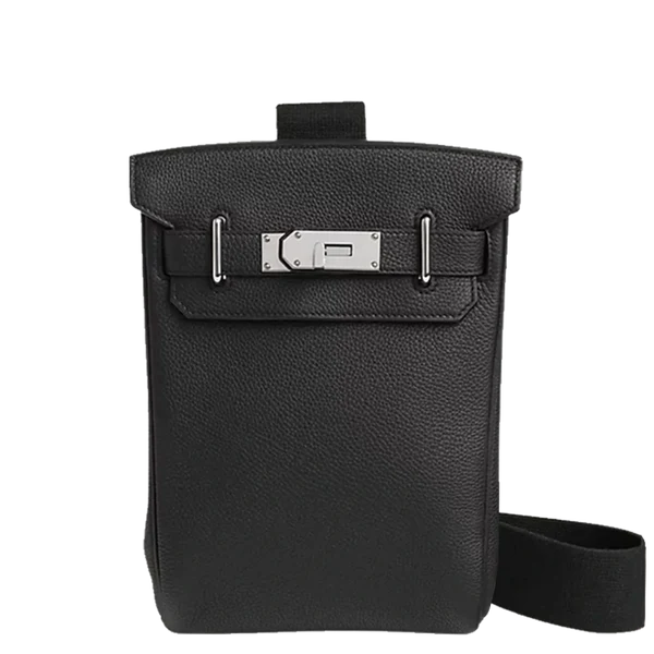 Hermès Hac A Dos PM Togo Noir Palladium Hardware Stamp K 2025